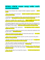 HFMA CRCR exam 2023 with 100% correct answers.