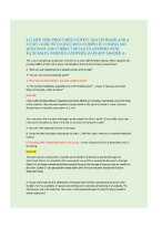 Ati med surg proctored newest 2024/2025 testbank