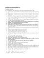 Frog Anatomy Final Study Guide with Answer Key