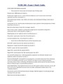NURS 360 - Exam 1 Study Guide.