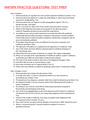 NAPSRX PRACTICE QUESTIONS- TEST PREP