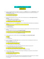 ATI RN Comprehensive Predictor Exam (10 Versions) (New- 2021) (100% Verified & Correct answers) (Complete Solution Guides, Already Graded A)