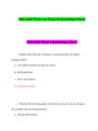 NSG6101 WEEK 1, 2, 3, 4, 5, 6, 8, 9, 10 KNOWLEDGE CHECK QUIZ (LATEST): SOUTH UNIVERSITY