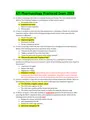 ATI Pharmacology Proctored Exam 2019 (Question & Answers ||Already Graded A