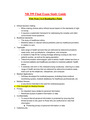 NR599 Informatics Midterm Exam Review Sheet & NR599 Informatics Final Exam Review Sheet (Newest 2021):  Nursing Informatics for Advanced Practice: Chamberlain College of Nursing