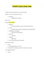 NUR 2571 Exam 2 Material Notes / NUR2571 Exam 2 Material Notes (Latest 2021): Professional Nursing I...