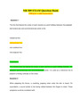 NR509 Final Exam, NR 509 Exam Question Bank, NR 509 Final Exam Study Guide ( 2 versions)  (New 2021): Chamberlain College of Nursing | 100 % Verified Answers, Graded A