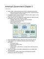 American Government Chapter 3: Federalism