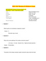 BSC 2347 Module 5 Midterm/BSC2347 AP 2 Mod 5 Midterm(V3,LATEST,2020):Human A&P II:Rasmussen College