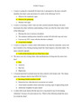 NUR257 Exam 1  / NUR 257 Exam 1( Q & A)(LATEST, 2020): Professional Nursing II: Rasmussen College