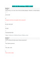 BIOS 242 Quiz 6/BIOS242 Quiz 6(2 Latest Versions):Microbiology:Chamberlain(LATEST-2020/21)