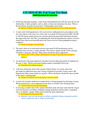 ATI Med-Surg Exit Exam Test Bank (1000 Question & Answers) (Latest)(2022)