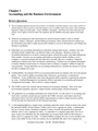 [ACC60104] Chapter 1 Introduction to accounting and the business environment