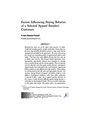 [MKT60204] Factors Influencing Buying Behavior of a Selected Apparel Retailer’s Customers
