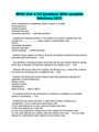 NFHS Unit 4/54 Questions With complete Solutions/2023