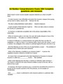Ad Banker Comprehensive Exam/266 Complete questions and Answers