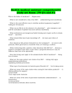 MEDCA EXAMS -