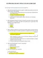 ATI PHAMACOLOGY FINAL EXAM GUIDE 2023