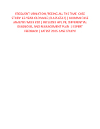 FREQUENT URINATION /PEEING ALL THE TIME  CASE STUDY: 62-YEAR-OLD MALE (CLASS 6512) | IHUMAN CASE