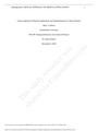 NR 599 Critical Appraisal of Medical Applications and Implementation to Clinical Practice