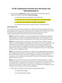 ATI RN FUNDAMENTALS EXAM WITH ANSWERS AND RATIONALE (vol 4)