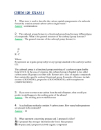CHEM 120  EXAM 1 ( UPDATED 2025 ) | QUESTIONS WITH 100% VERIFIED ANSWERS AND COMPREHENSIVE RATIONALES | GRADED A+
