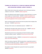 FLORIDA LIFE AND HEALTH 2-15 EXAM 200 VERIFIED QUESTIONS AND GUARANTEED ANSWERS ALREADY GRADED A+