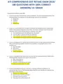 ATI COMPEHENSIVE EXIT RETAKE EXAM 2019/ 180 QUESTIONS WITH 100% CORRECT ANSWERS/ A+ GRADE