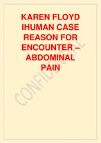 KAREN FLOYD IHUMAN CASE REASON FOR ENCOUNTER – - DocMerit
