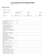 Arizona State Board NCIA exam Latest updated exam questions with Verified Answers