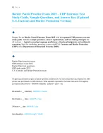 Border Patrol Practice Exam 2025 – CBP Entrance - DocMerit