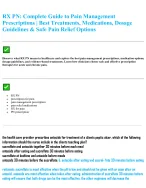 RX PN: Complete Guide to Pain Management Prescriptions | Best ...