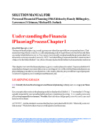 Personal Financial Planning 15th Edition Solution Manual – Complete Instructor & Student Resource