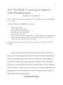 ACC 556 WEEK 3 Assessing the Impact of Asset Misappropriation