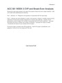 ACC 561 WEEK 5 CVP and Break-Even Analysis