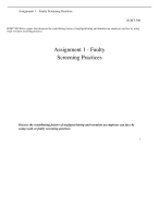 SCMT 508SCMT 508 Write a paper that discusses the contributing factors of negligent hiring