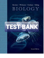 TEST BANK Biology 2nd edition by Brooker, Robert, Widmaier, Eric, Graham, Linda, Stiling