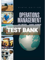 Test Bank for Heizer Operations Management 9th Edition