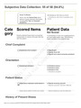 Focused Exam: Pain Management Complete Shadow Health; Subjective