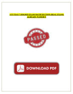 ATI TEAS 7 2024|2025 EXAM MATH SECTION (REAL EXAM) ALREADY PASSED!!!