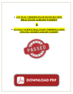 ATI TEAS 7 MATH & SCIENCE REAL EXAMS LATEST UPDATED || 2024|2025 ALREADY PASSED!!!