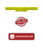 2024|2025 NCLEX NGN ACTUAL EXAM ALL 180 QUESTIONS AND CORRECT DETAILED ANSWERS WITH RATIONALES