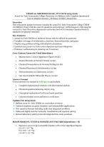 CHEM 101 Midterm & Final Exams COMPLETE BUNDLE Ivy Tech 2025/2026 | Actual Ivy Tech Community College Chemistry 101 Exams | Professor Verified Package