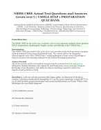 NBME CBSE Actual Test Questions and Answers 2026/2027 | USMLE Step 1 Preparation Quiz Bank