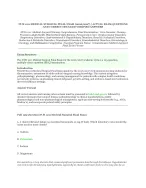 NUR 1211 Medical Surgical Final Exam 2026/2027 | Actual Exam Questions and Correct Detailed Q&A