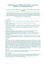 TAMU POLS 207 Exam 1 Study Set 2026/2027 | Texas A&M University | Texas State & Local Government