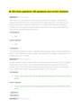 Nr 322 nlcex questions 100 questions and correct Answers