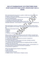 ATI PHARMACOLOGY PROCTORED EXAM final exam 2023 lastest update