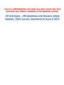 ATI RN COMPREHENSIVE EXIT EXAM 2023 WITH NGN