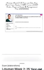 Comprehensive I Human Case A 25 Year Old Female With New Rash Week #2  Walden University